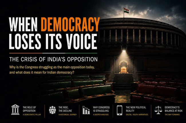 When Democracy Loses Its Voice: The Crisis of India's Opposition